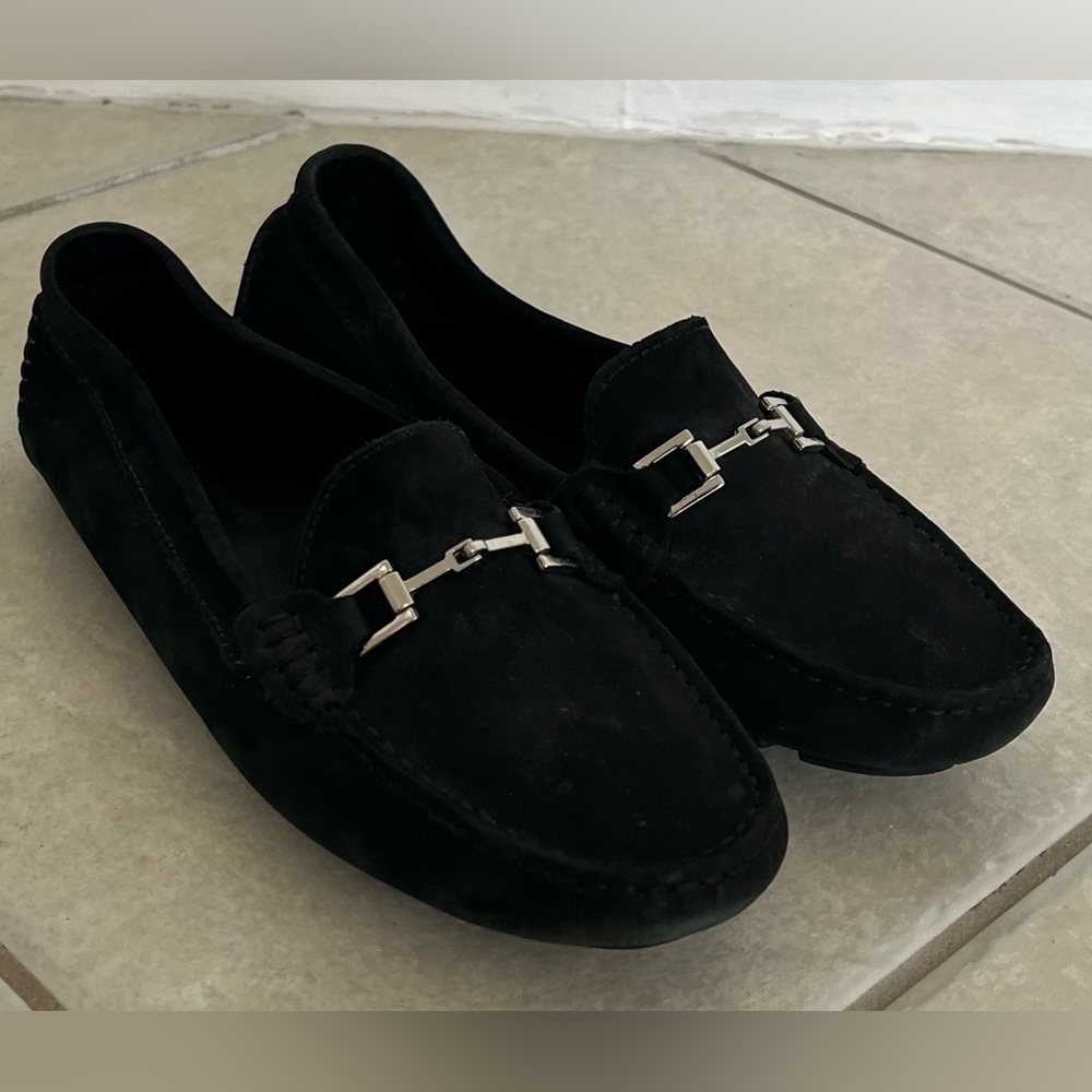 Saks Fifth Avenue leather loafers